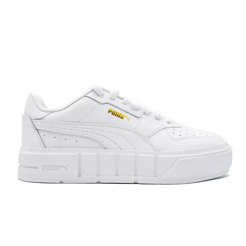 Puma Cali Court Lth Jr Puma White