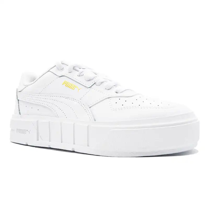 Puma Cali Court Lth Jr Puma White