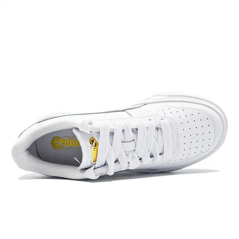 Puma Cali Court Lth Jr Puma White